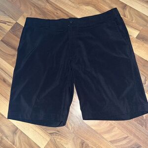 Callaway Golf Shorts Mens        Sz 38 Flat Front‎ Casual Chino Stretch Black